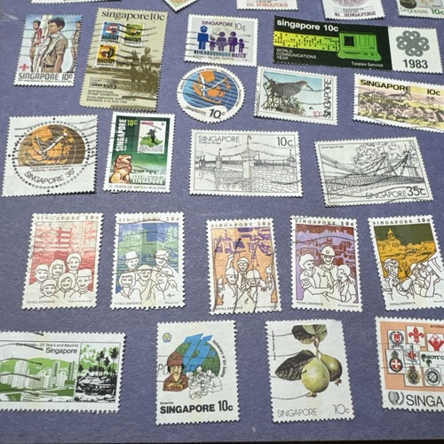 Singapore Group Used hinged ( Lot 11 File 142) - Picture 2 of 4