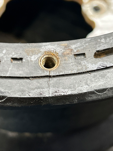 Rear Hiper Beadlock Wheels Tech 3 10" Diameter Honda TRX 450R 300EX 250R LTR450 - Picture 11 of 13