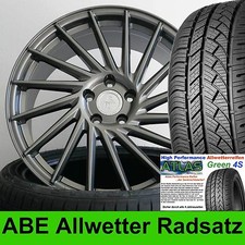 18" ABE Keskin KT17 Palladium Allwetter 225/40 für MB C-Klasse Coupe 204 W204