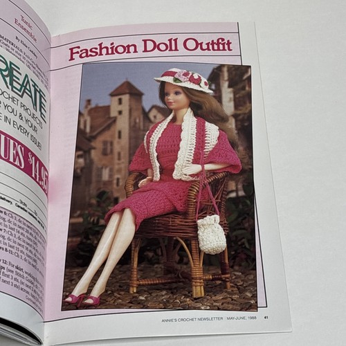 Annie's Crochet May June 1988 No 33 Newsletter Patterns - Picture 11 of 13