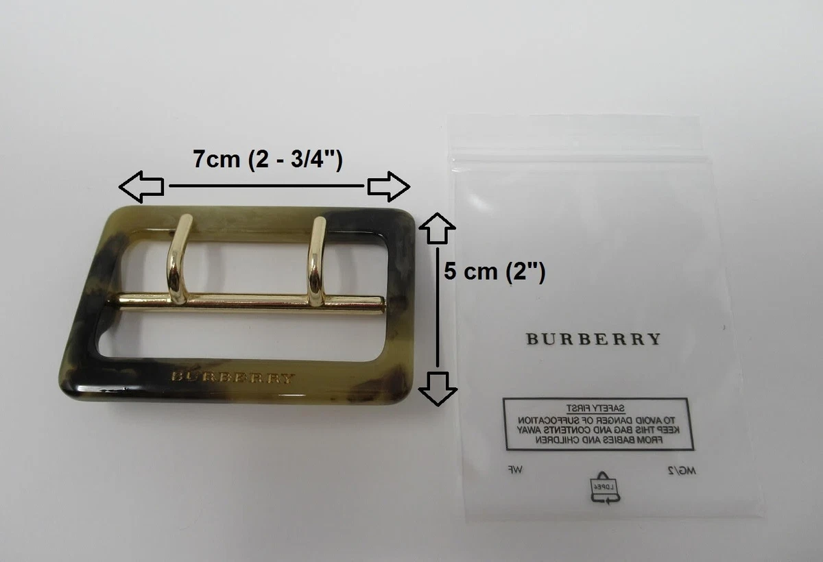 BURBERRY TRENCH COAT AUTHENTIC REPLACEMENT BELT BUCKLE VERY RARE BRAND NEW  !!!!