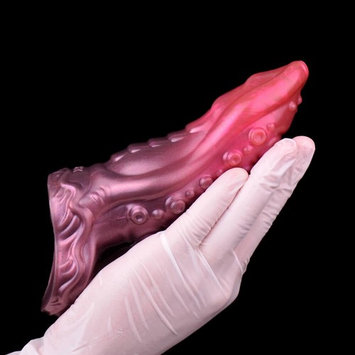 Tentakel Penishülle Barbossa - Monster Closed Extension Penissleeve 100% Silikon - Bild 8 von 20