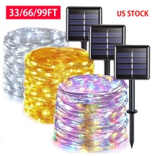 200/300 LED Solar Power String Fairy Lights Garden Outdoor Party Christmas Lamp