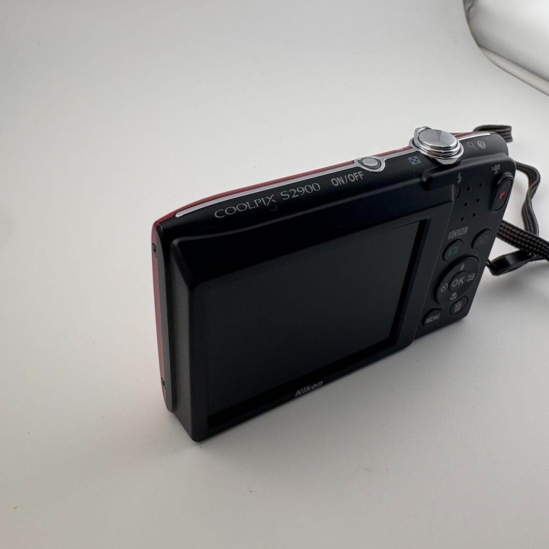 Mint w/Box] Nikon COOLPIX S2900 Red 20.1 MP Digital Camera from