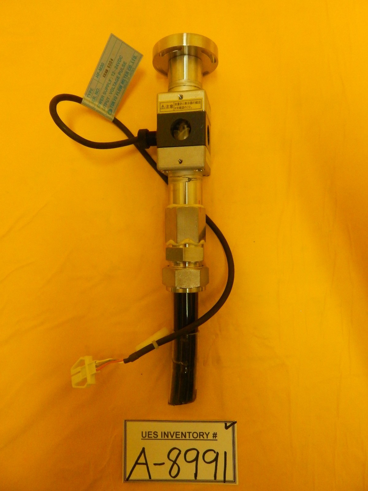 Tokyo Flow Meter HFM30 Helical Inline Flow Meter 220L/min Used