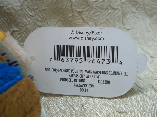 Hallmark Itty Bittys WOODY Cowboy Disney PIXAR Toy Story NWT Plush Toy 2014 - Picture 3 of 4
