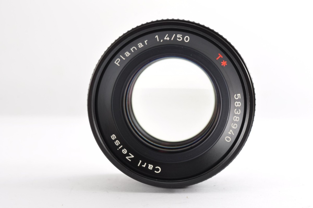 Contax Carl Zeiss Planar T* 50mm f/1.4 [Exc+5] From Japan / 0996B