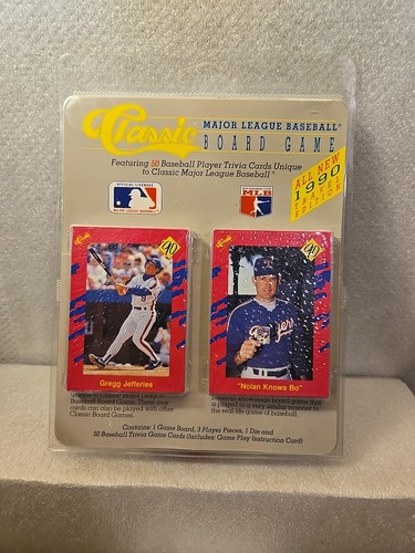 1990 Classic Baseball Boardgame #1-#50 New Sealed Packaging