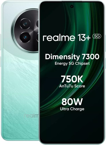realme 13+ 5G (Purple 128 GB 8 GB RAM) 6.67" Dimensity 7300 50MP Global Version - 第 7/14 張圖片