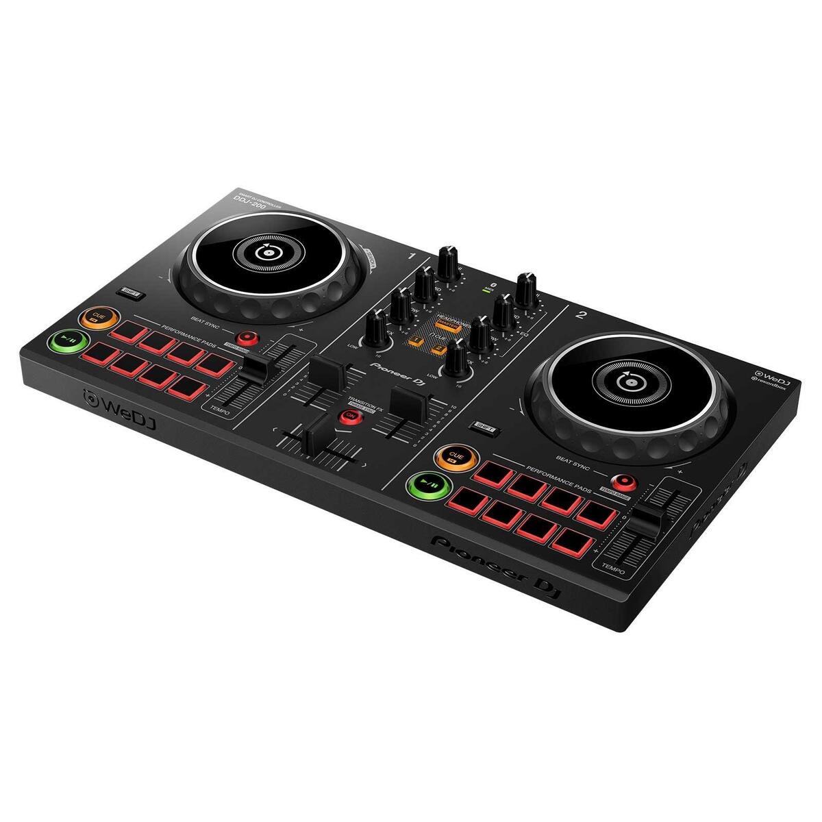 Pioneer DDJ-200 DDJ200 2-Deck Portable Smartphone PC/Mac Starter DJ  Controller