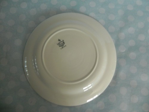 2 Homer Laughlin Eggshell Nautilus Darcy Pattern 9 7/8" Dinner Plate Floral USA - Picture 8 of 12