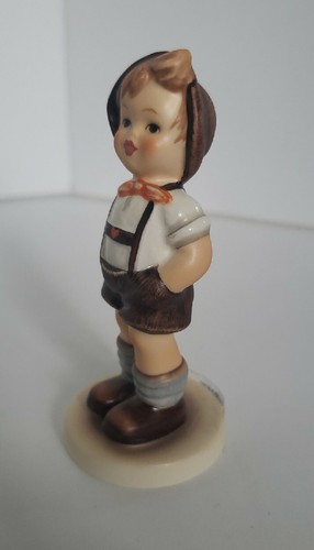 Vintage Goebel Hummel "Jungbauer For Keeps" Little German Boy #630 Hummel Club - Picture 8 of 10