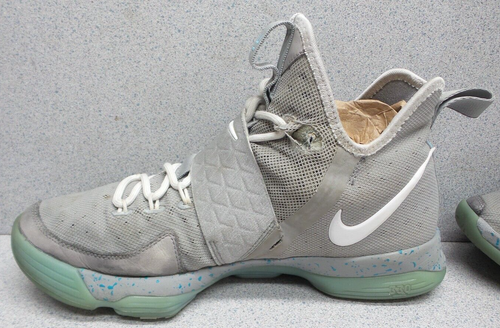 Nike LeBron 14 MAG 2017 Back to the Future XIV (DAMAGED) US Size 9.5 - Picture 11 of 20