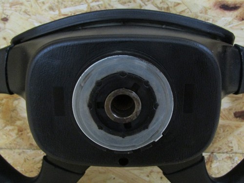 1994 1998 JDM MITSUBISHI MINI PAJERO H56A BLACK STEERING WHEEL RARE ITEM OEM - Picture 5 of 12
