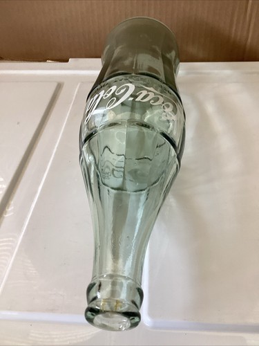 COCA-COLA 1955 26 oz vetro restituibile ACL con bottiglia di coca cola goffrata HTF - Foto 9 di 13