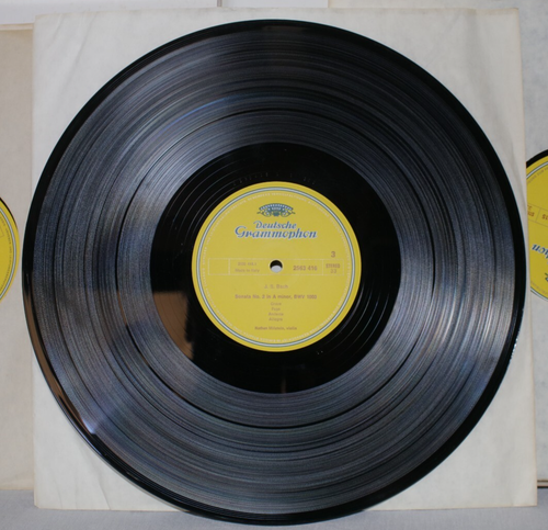 Nathan Milstein J.S. Bach Sonatas & Partitas 3x 33RPM LP Box Set 1975 Deutsche - Picture 12 of 17