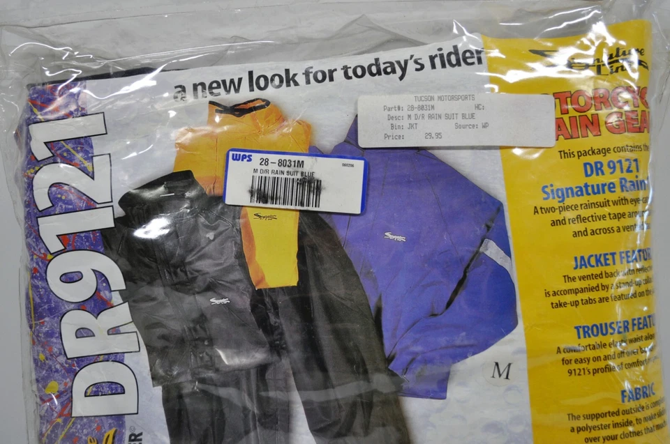 Traje de lluvia Signature Line by Dry Rider DR9121 MOTOCICLETA EQUIPO DE LLUVIA 2 piezas MEDIANO Foto 3 de 3