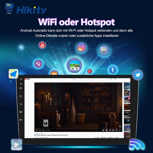 Android 12 Autoradio Für Renault Trafic 3 Opel Vivaro B GPS Navi WiFi mit Kamera - Bild 9 von 15