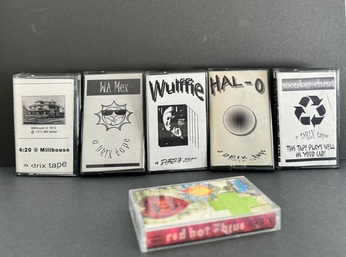 Lot Of  5 DrixTape Mix Tapes + Free New 80s Compilation Cassette Ships For Free! - Bild 2 von 9