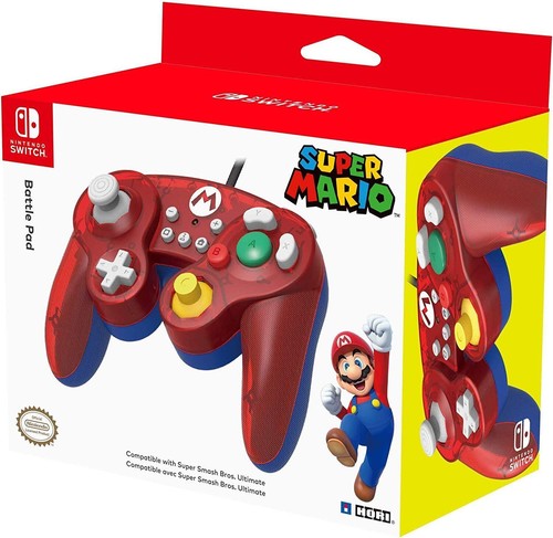 HORI Nintendo Switch Battle Pad (Mario) GameCube Style Controller - Nintendo - Bild 4 von 8
