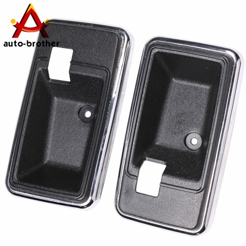 For 77-81 Firebird / Trans Am & Camaro Style Interior Door Handle Bezel Cup Set - Picture 3 of 12