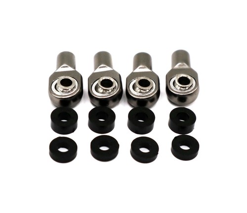 RC Short Rod Ends w/ Hollow Balls Alloy Metal Fits TRXXAS SLASH 2WD 2742 4-Pack - Picture 7 of 13