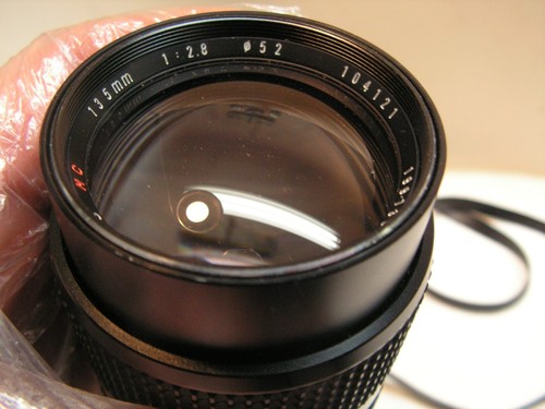 SEARS 135mm f/2.8 TELEPHOTO LENS TESTED FOR FIT ON CANON AE-1 - Picture 4 of 23