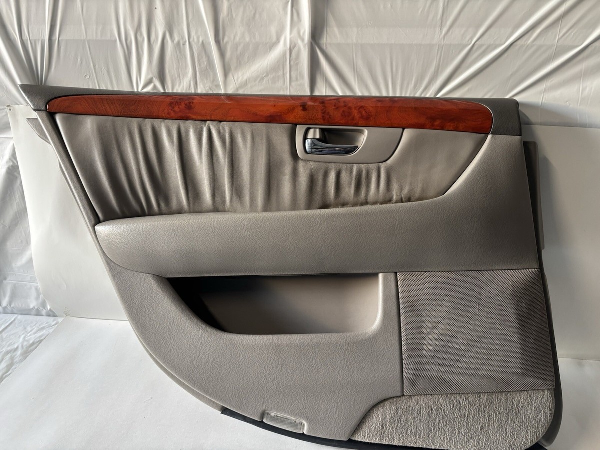 2001 - 2006 LEXUS LS430 REAR LEFT PASSENGER INTERIOR DOOR PANEL W