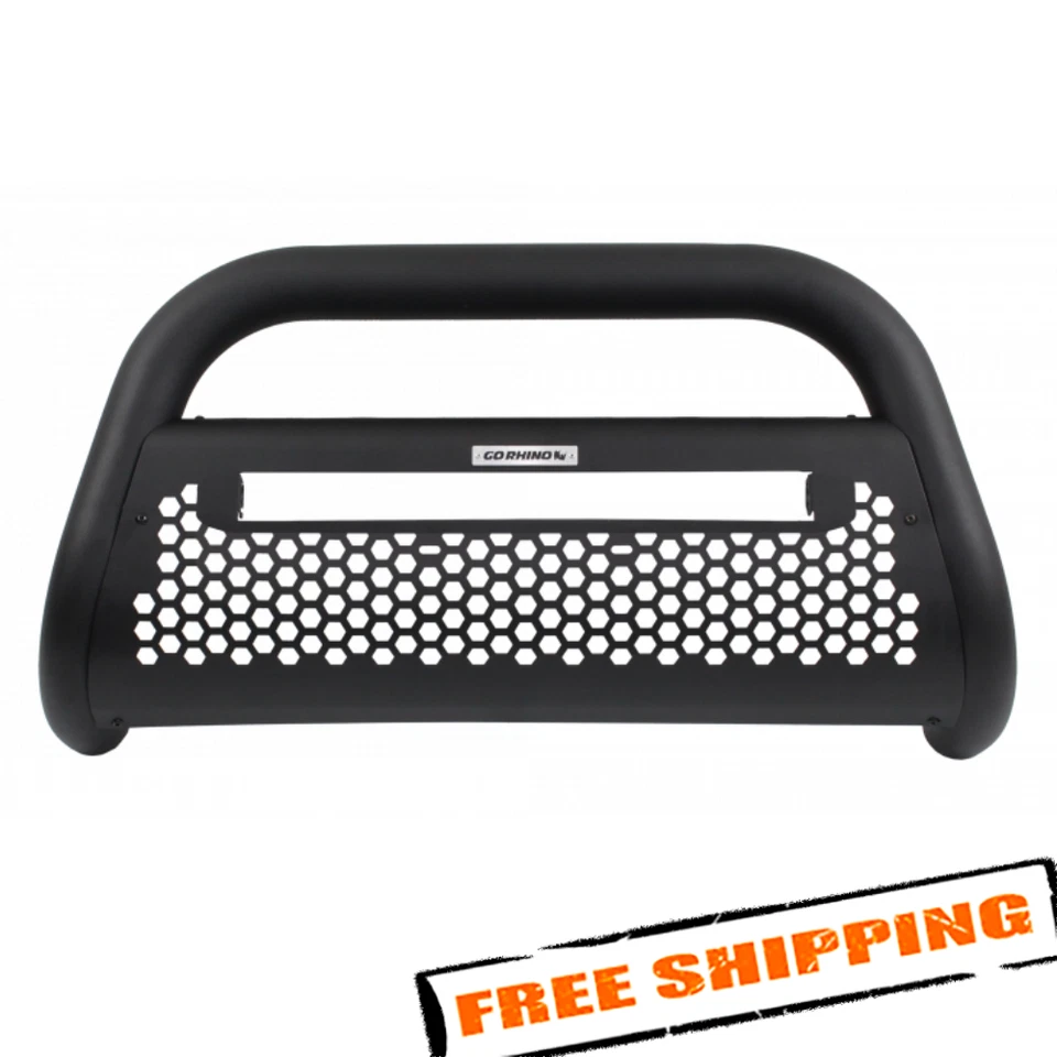 Go Rhino 3" Rhino Charger RC2 LR Bull Bar w/ Skid Plate for 06-09 Dodge Ram 3500 Foto 3 de 4