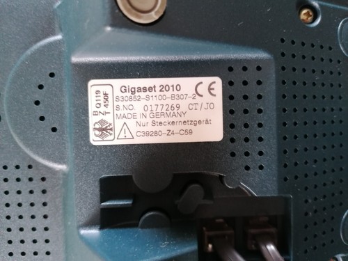 Telefon "Siemens " Gigaset 2010 - Bild 2 von 4