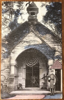 Lithograph Postcard UNP WOB c1900, First Tomb Of President McKinley Canton Ohio