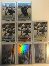 18-19 Upper Deck Overtime #1 MARK SCHEIFELE LOT (8) Photo Variation Auto Red +++