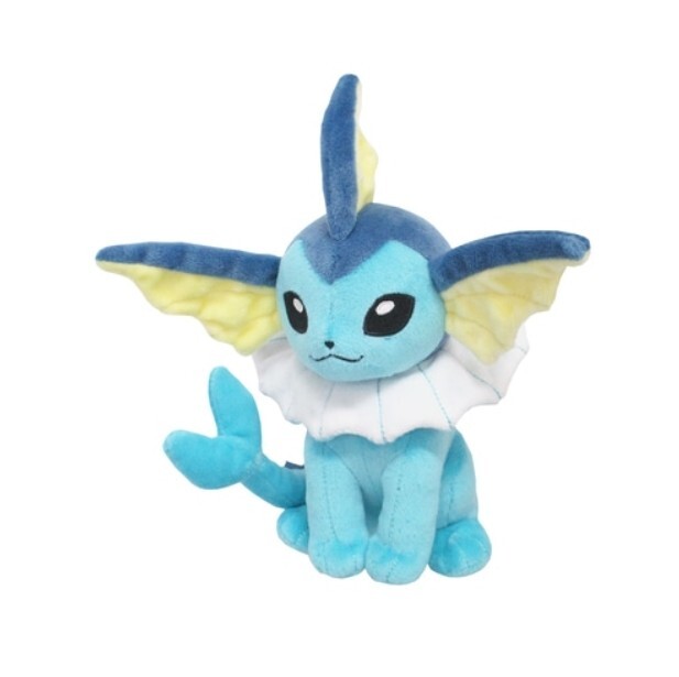 Мягкая игрушка Pokémon из коллекции Pokémon Center ALL STAR COLLECTION M 134 Vaporeon