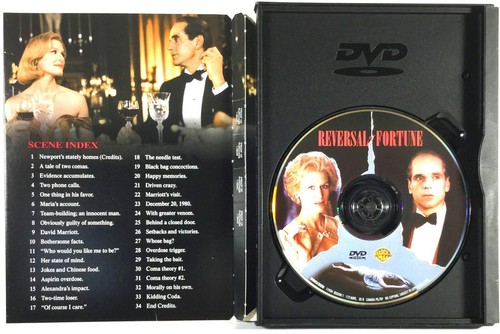 Reversal of Fortune (DVD, 1990, Widescreen)  Jeremy Irons  Glenn Close - Picture 3 of 3