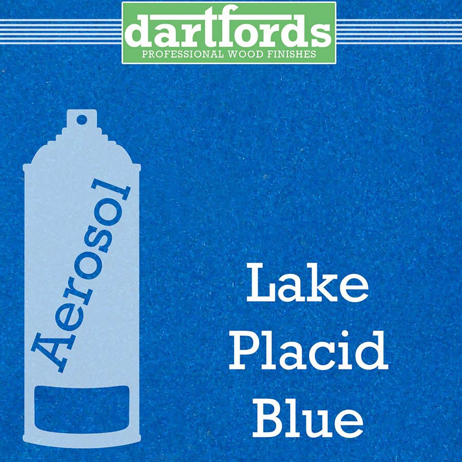 Peinture nitrocellulose guitare Lake Placid Blue Dartfords vernis aerosol luthier