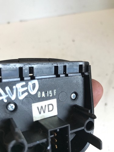 Chevrolet Aveo Radio Switch 0A15F Genuine 2010 - Picture 3 of 9