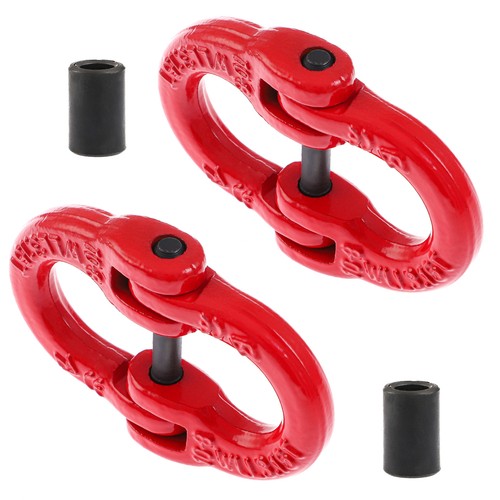 A Pair 10mm Grade 80 HammerLock Chain Connectors Connecting Link 4X4 joiner 4WD - Picture 11 of 12
