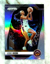 Lexie Brown 2024 Panini Prizm WNBA Silver Prizm Card-#110 Los Angelese Sparks
