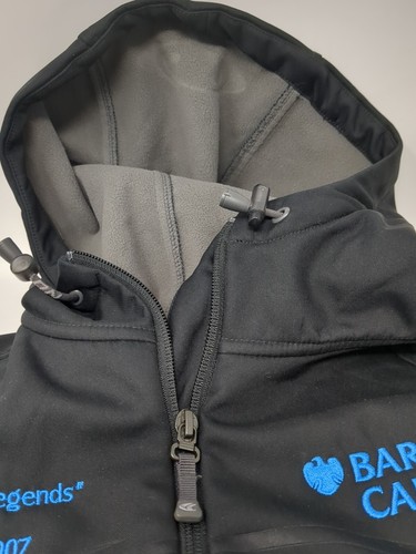 Salomon 900 Hoodie Jacket Barclays Capital Skiing With The Legends 2007 Size L - Picture 8 of 15