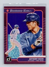 2021 Donruss #21 Holo Purple Anthony Rizzo Chicago Cubs