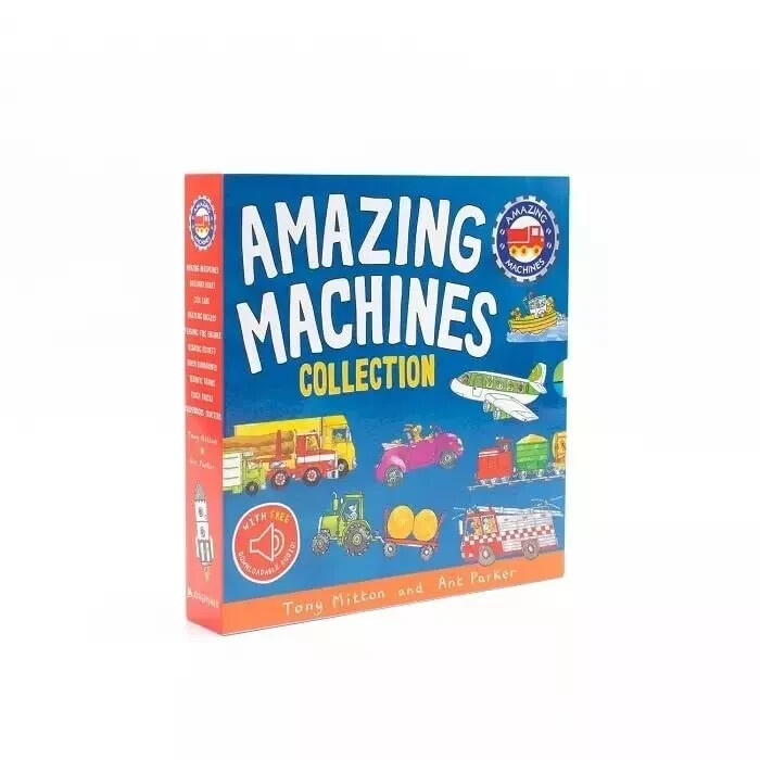 B&Q - Amazing Machines Collection By Tony Mitton And Ant Parker 10 Books Box Set - Image 7
