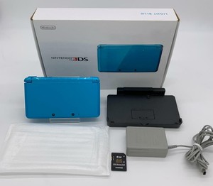 Nintendo 3ds Aqua Blue Handheld System 2 Gb Internet Browsing Flame Red Japan Ebay