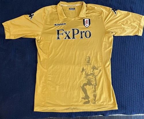 Vtg FULHAM KAPPA 2011/2012 Football Third Jersey 4XL Embroidered FxPro - Picture 3 of 24
