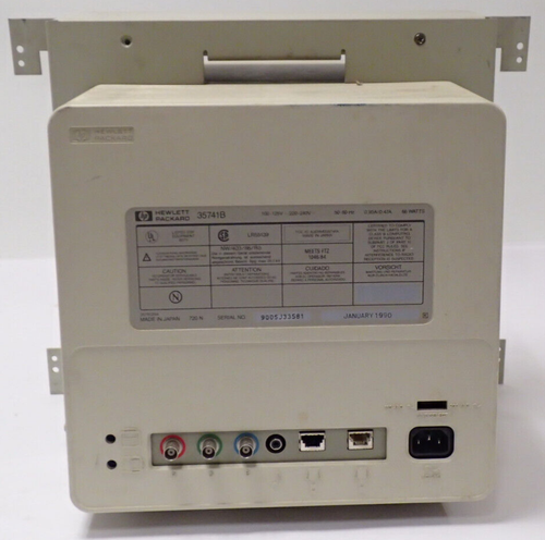 HP 35741B RGB MONITOR IN 100-125/220-240Vac 66W w/ 19'' RACK MOUNT - Bild 7 von 12