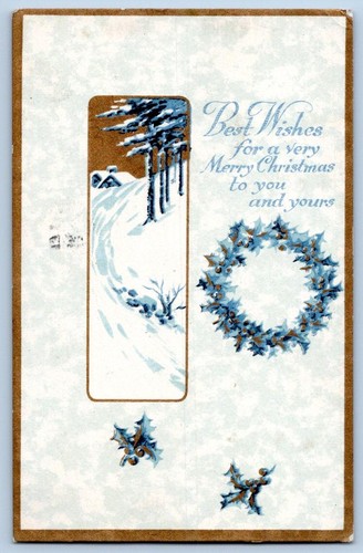 LOTE/10 POSTALES ANTIGUAS NAVIDAD VINTAGE PRINCIPIOS 1900 ESTADO VARÍA #77 - Imagen 5 de 12