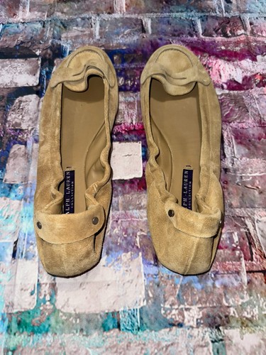 Ralph Lauren Wildleder Ballerina Ballett Flats braun Grösse 39 - Bild 3 von 13