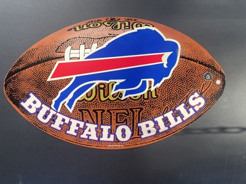 Vintage Buffalo Bills Football Sign Wincraft Made in USA NFL Wilson
