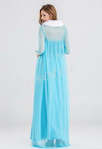 Book Week Women Frozen Queen Elsa Princes Anna Adult Dress Costume Cosplay 8-16 - Picture 4 of 10