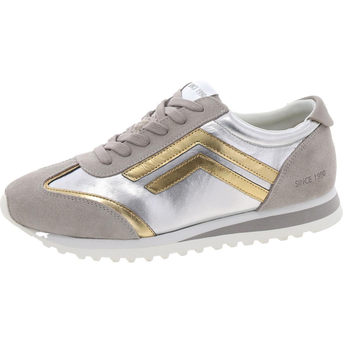 Повседневные и модные кроссовки Franco Sarto Womens Matera Metallic BHFO 3739