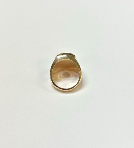 10k massiver Gelbgold Chevrolet Chevy GM schwerer Ring Größe 8,5 Gewicht 20 Gramm - Bild 6 von 9